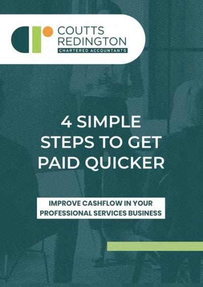 Couuts Redington Chartered Accountants ebook improve cashflow for business.